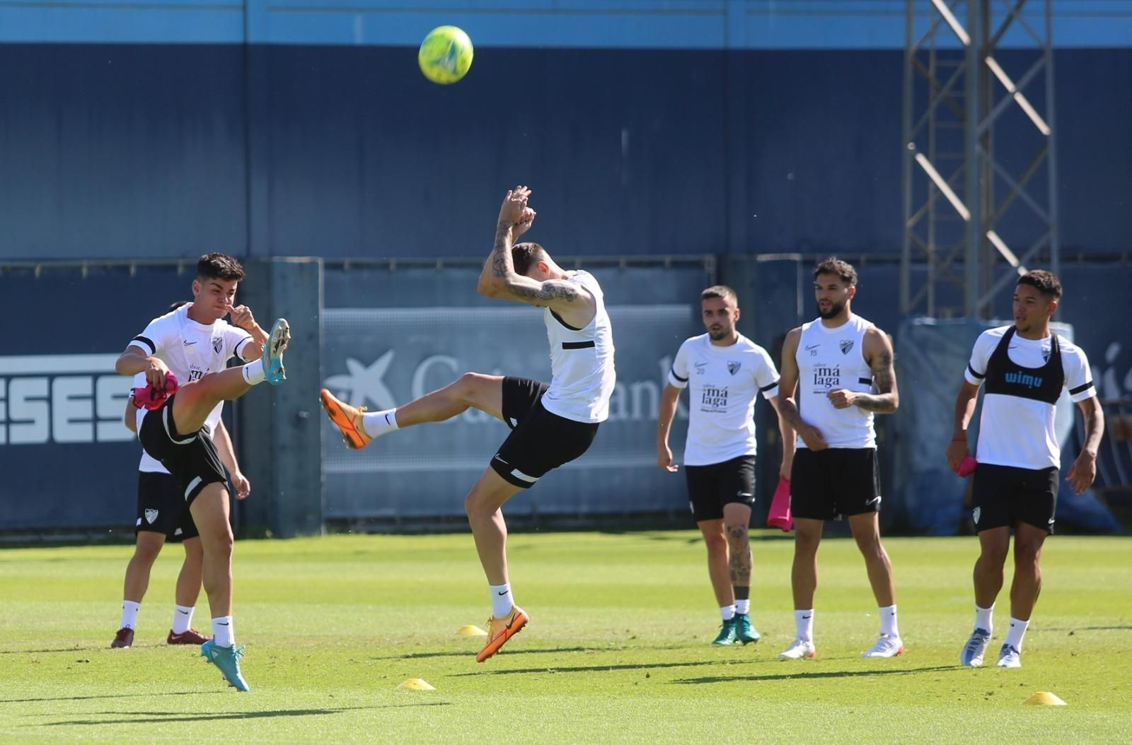 Las fotos del Málaga CF en su última semana