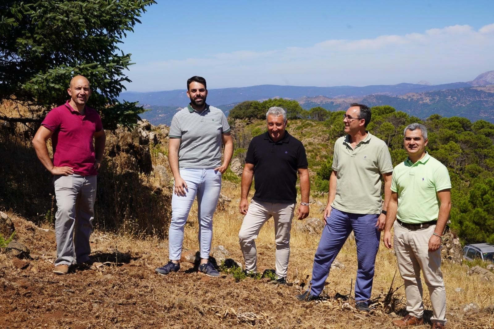Alcaldes de la Serranía de Ronda denuncian falta de personal en la lucha contra incendios