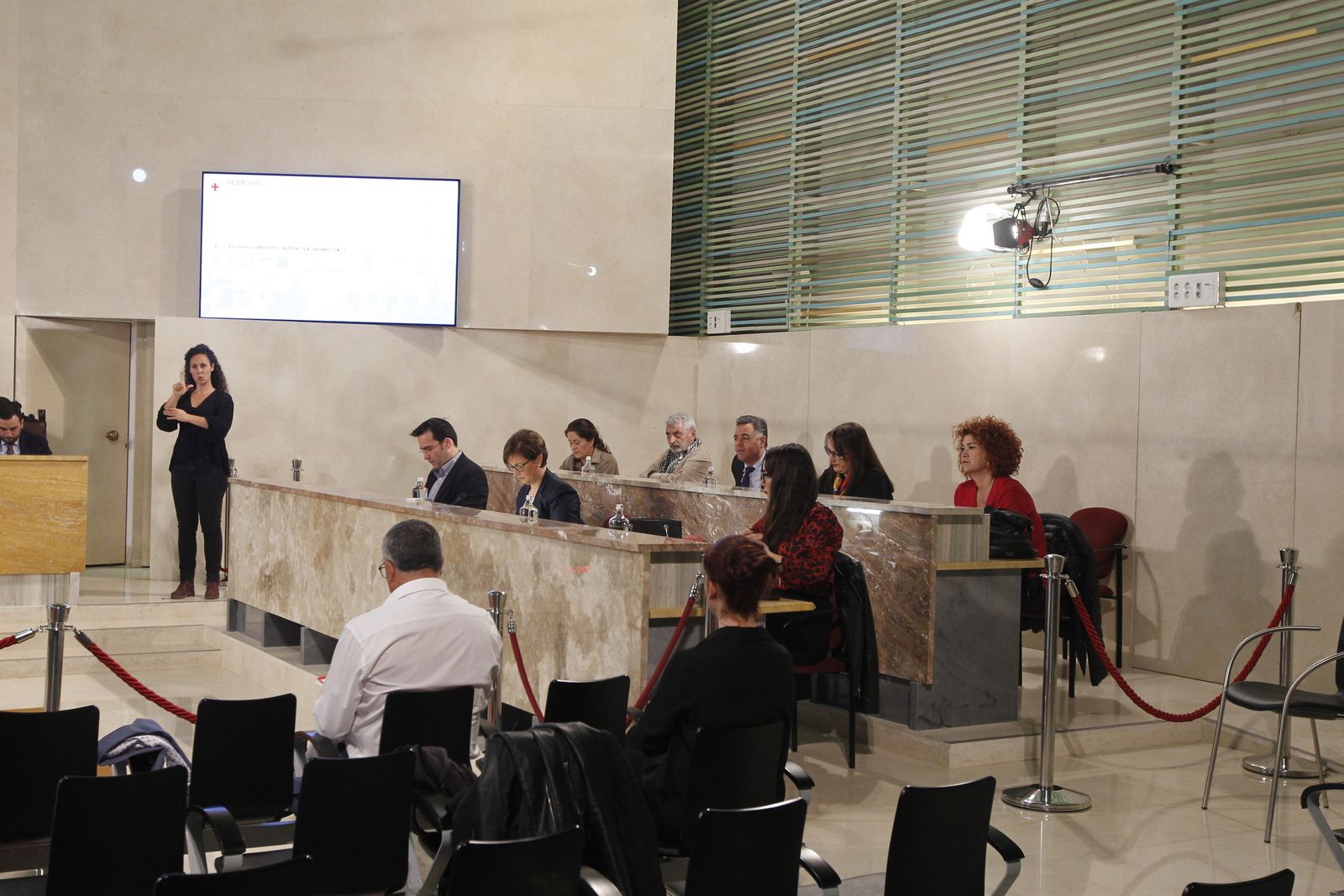 Fotogalería Pleno Extraordinario Ayuntamiento de Almería