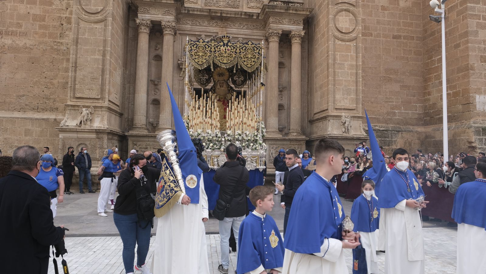Procesión de Prendimiento en Almería, en imágenes