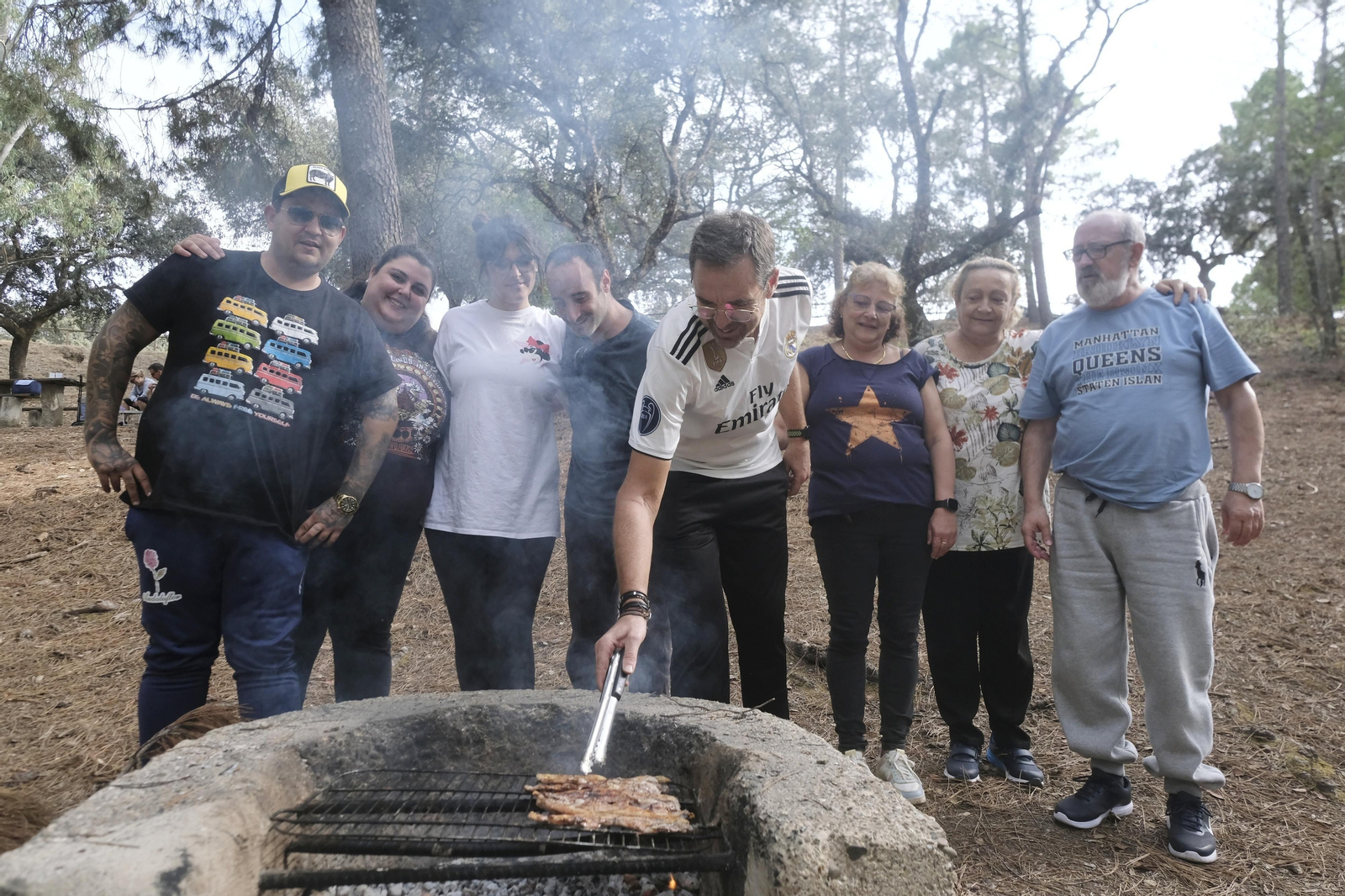 Los peroles por San Rafael en Los Villares, en imágenes
