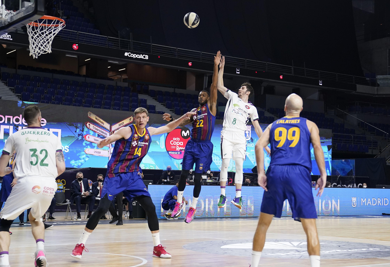Las fotos del Barça-Unicaja de la Copa del Rey