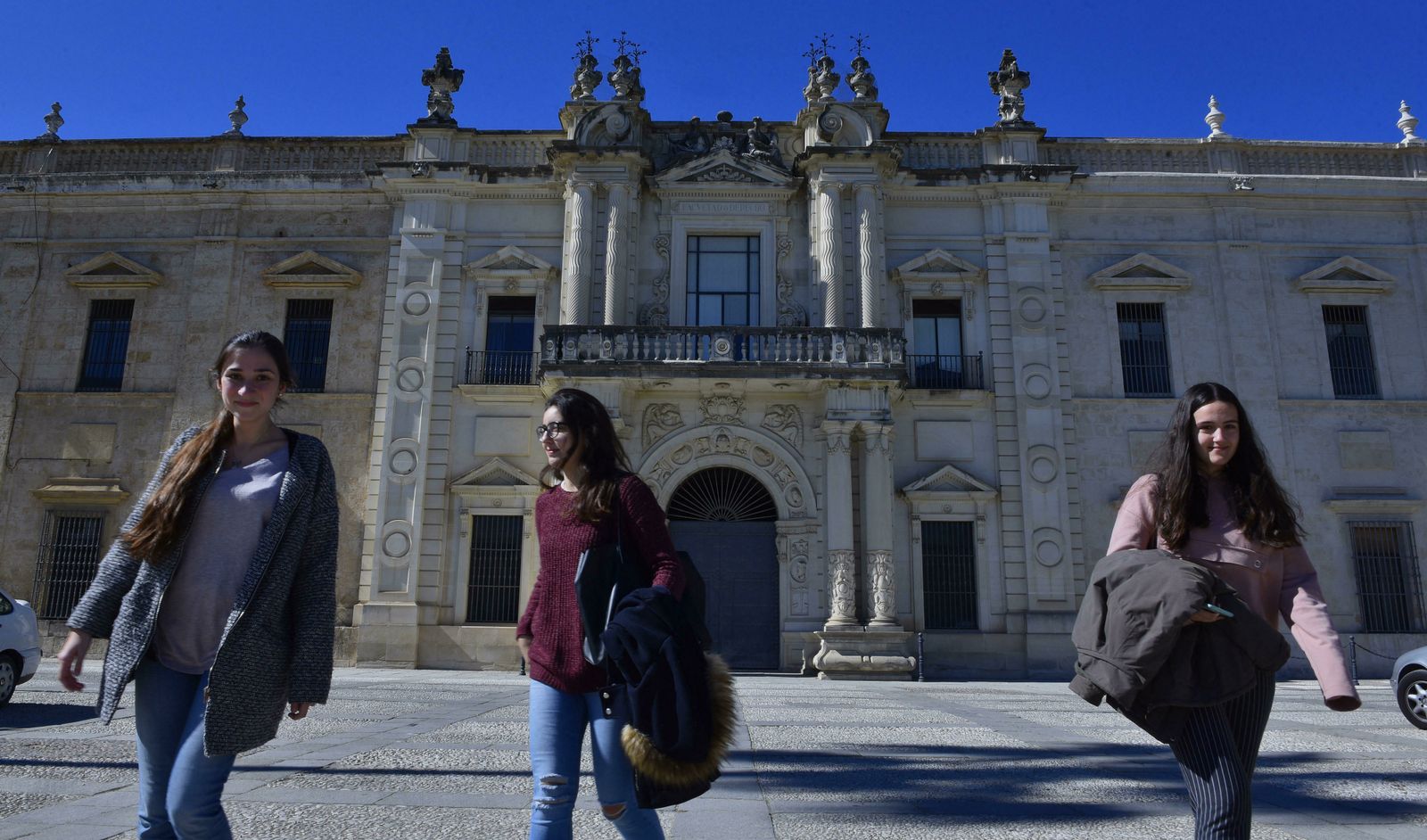 Alumnos de la Universidad de Sevilla
