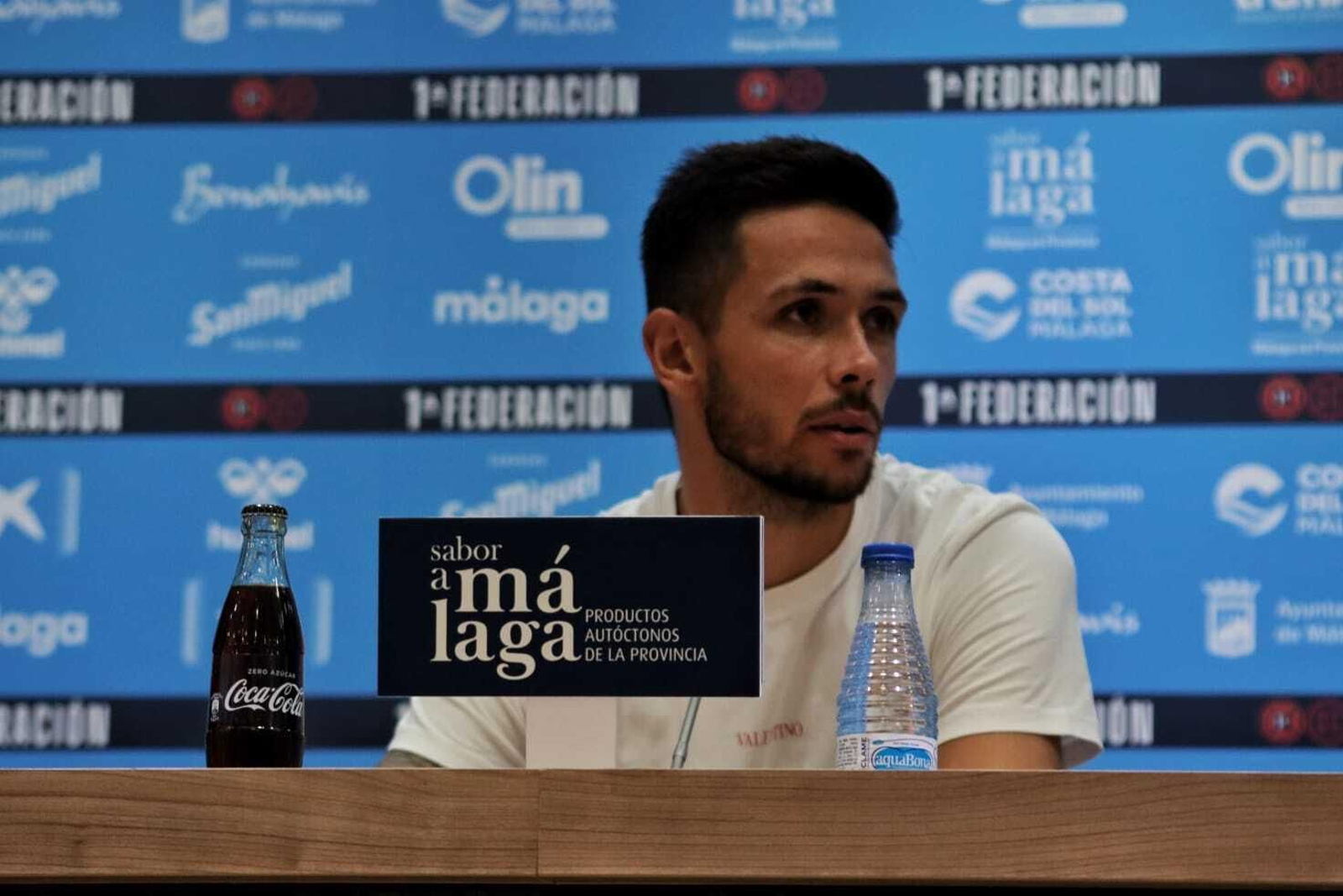 La presentación de Nelson Monte con el Málaga CF, en fotos