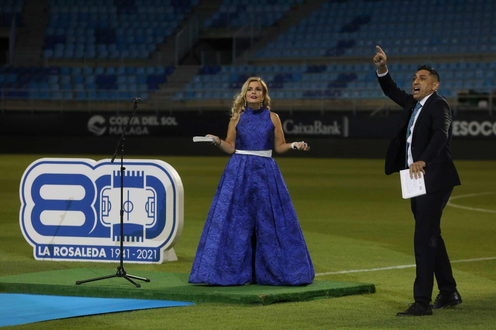 Las fotos de la fiesta de La Rosaleda por su 80 aniversario