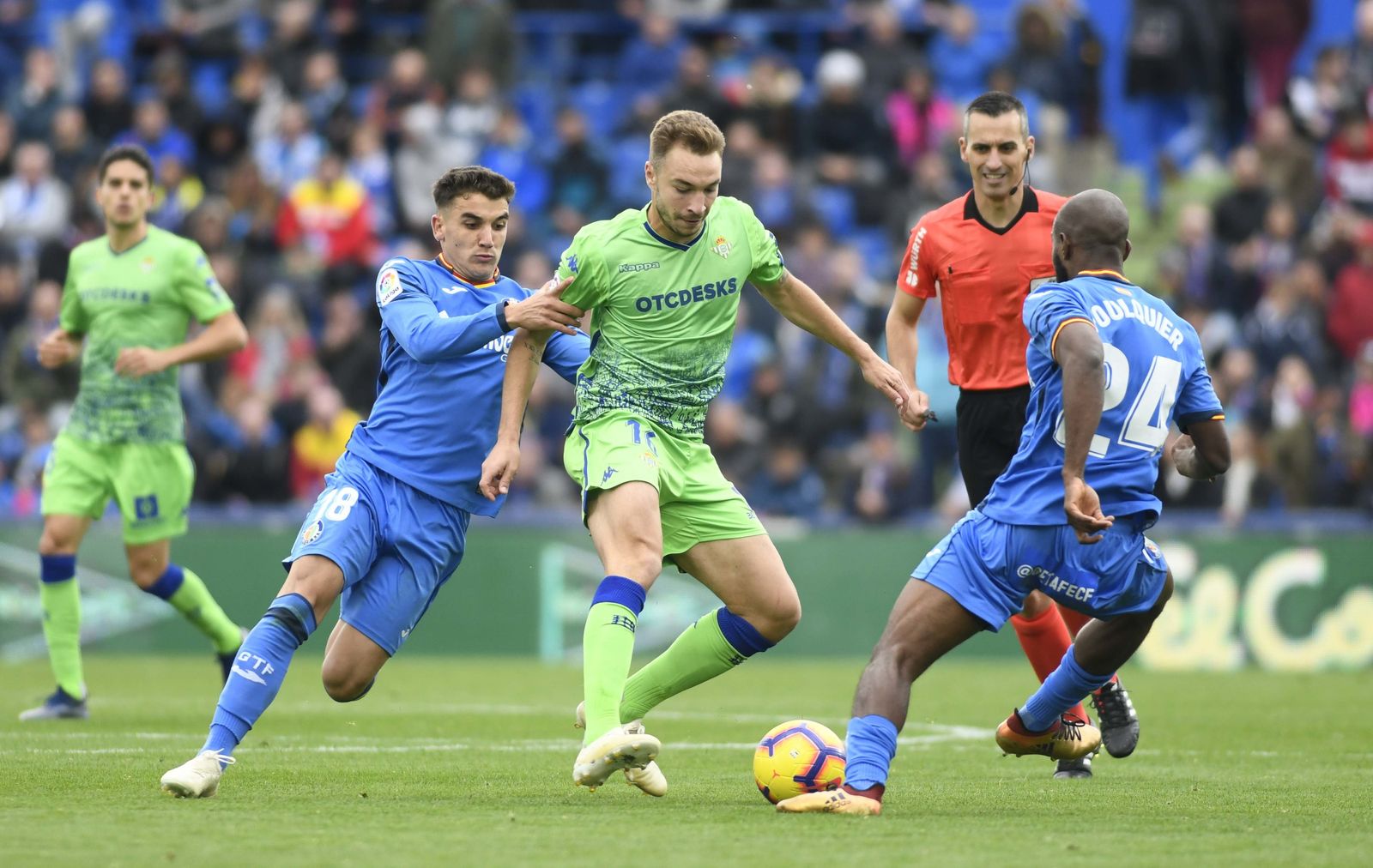 Las imágenes del Getafe-Betis