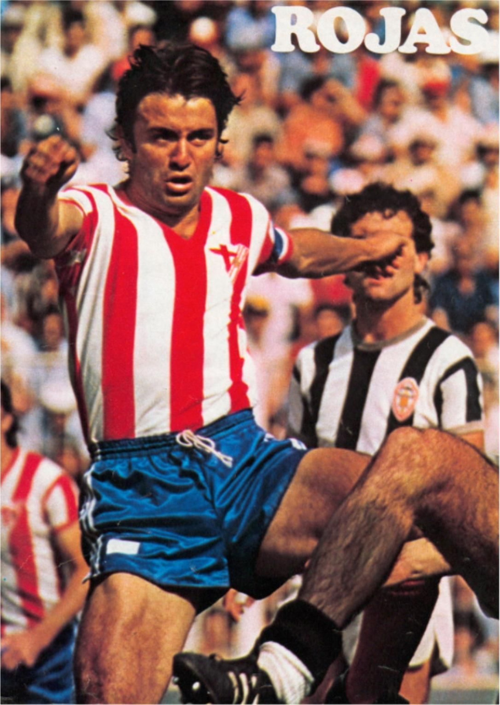 Rojas, en el partido del ascenso ante el Castellón.