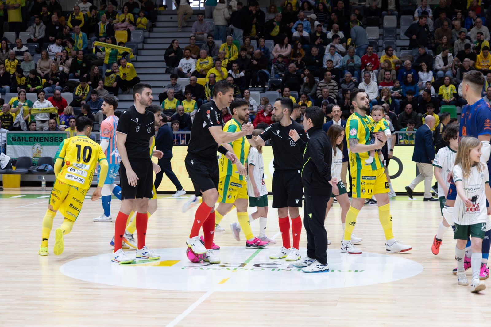 Las mejores imágenes de las tablas entre Jaén Paraíso Interior FS y Noia Portus Apostoli