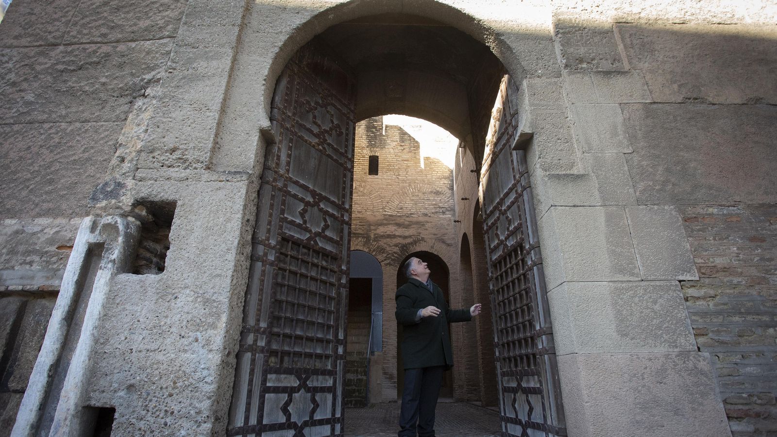 La Puerta de Córdoba, cuyos portones se van a restaurar.
