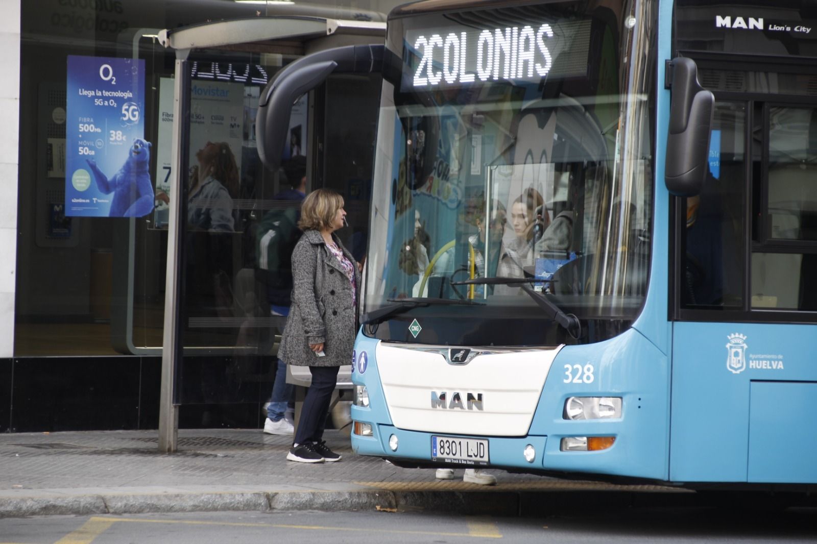 Imágenes del lunes 11 de diciembre en Huelva