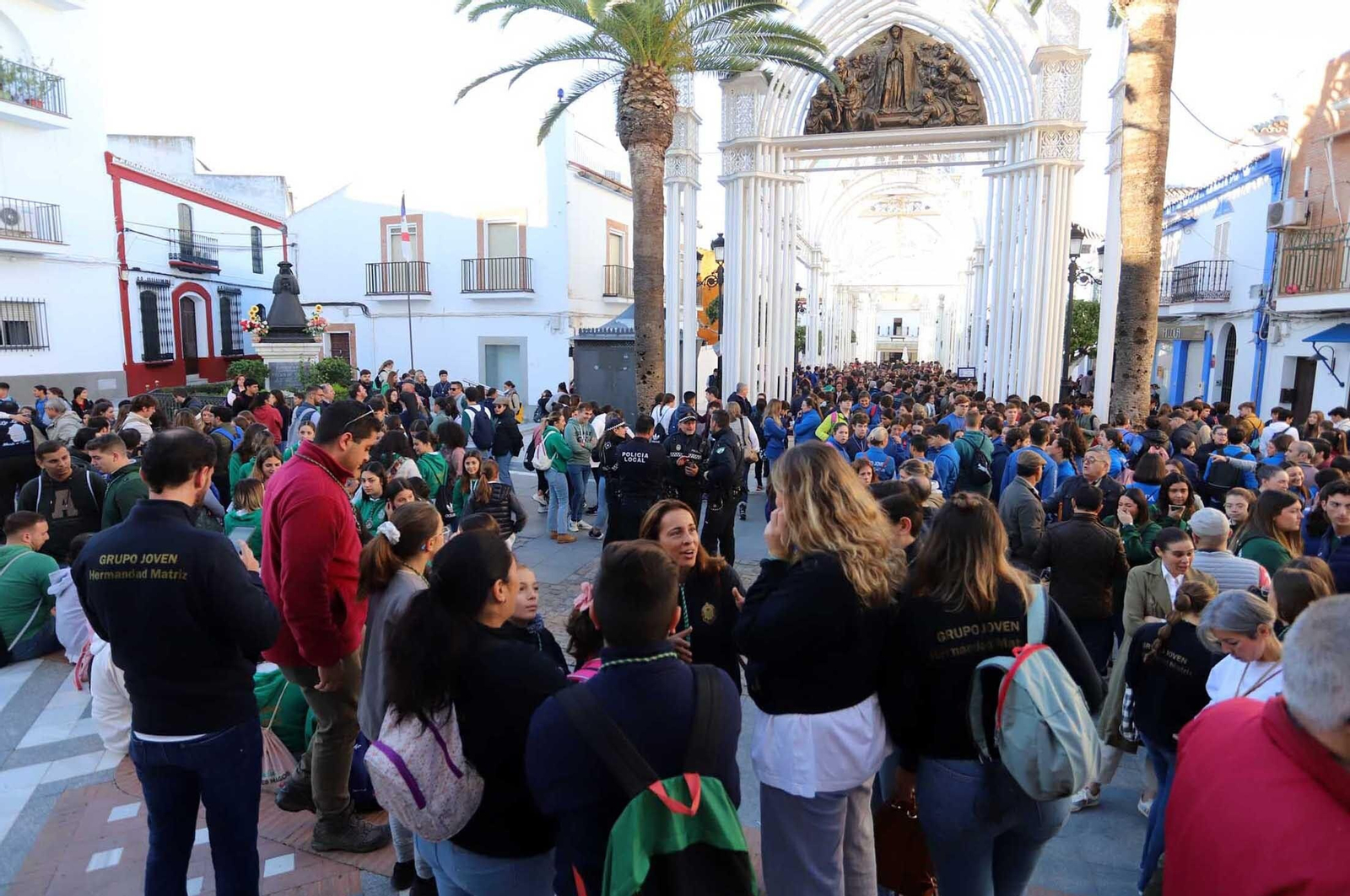 Imágenes de la Peregrinación de Jóvenes Rocieros