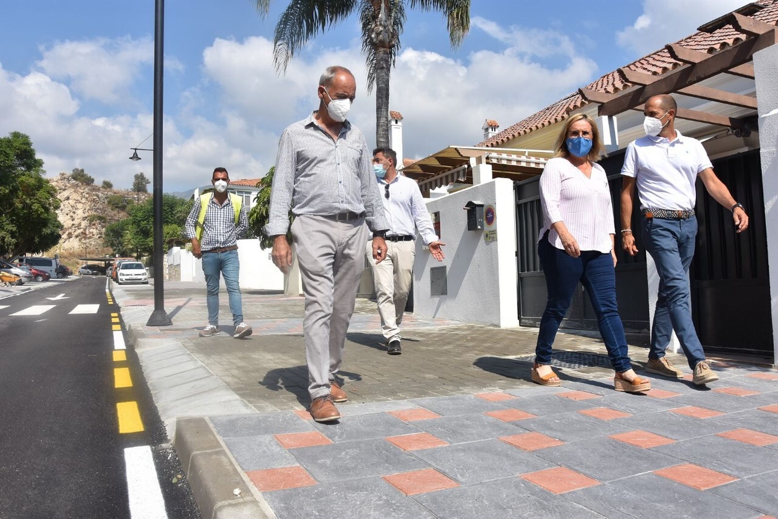 Fuengirola culmina la remodelación de la calle Las Viñas de Los Pacos.