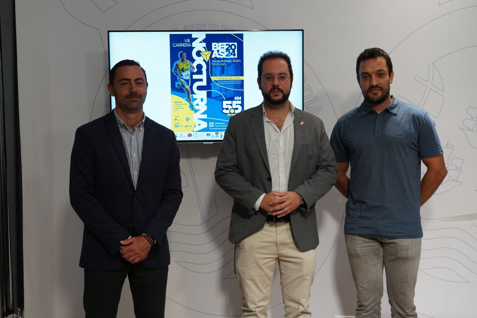 Presentación de la Carrera Nocturna de Beas.