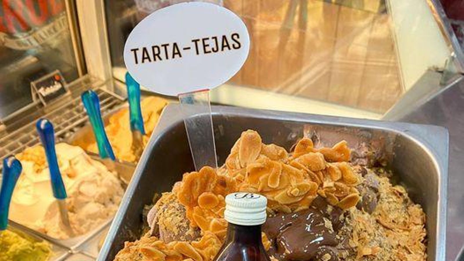 Helado 'Tarta-Tejas' de Da Massimo