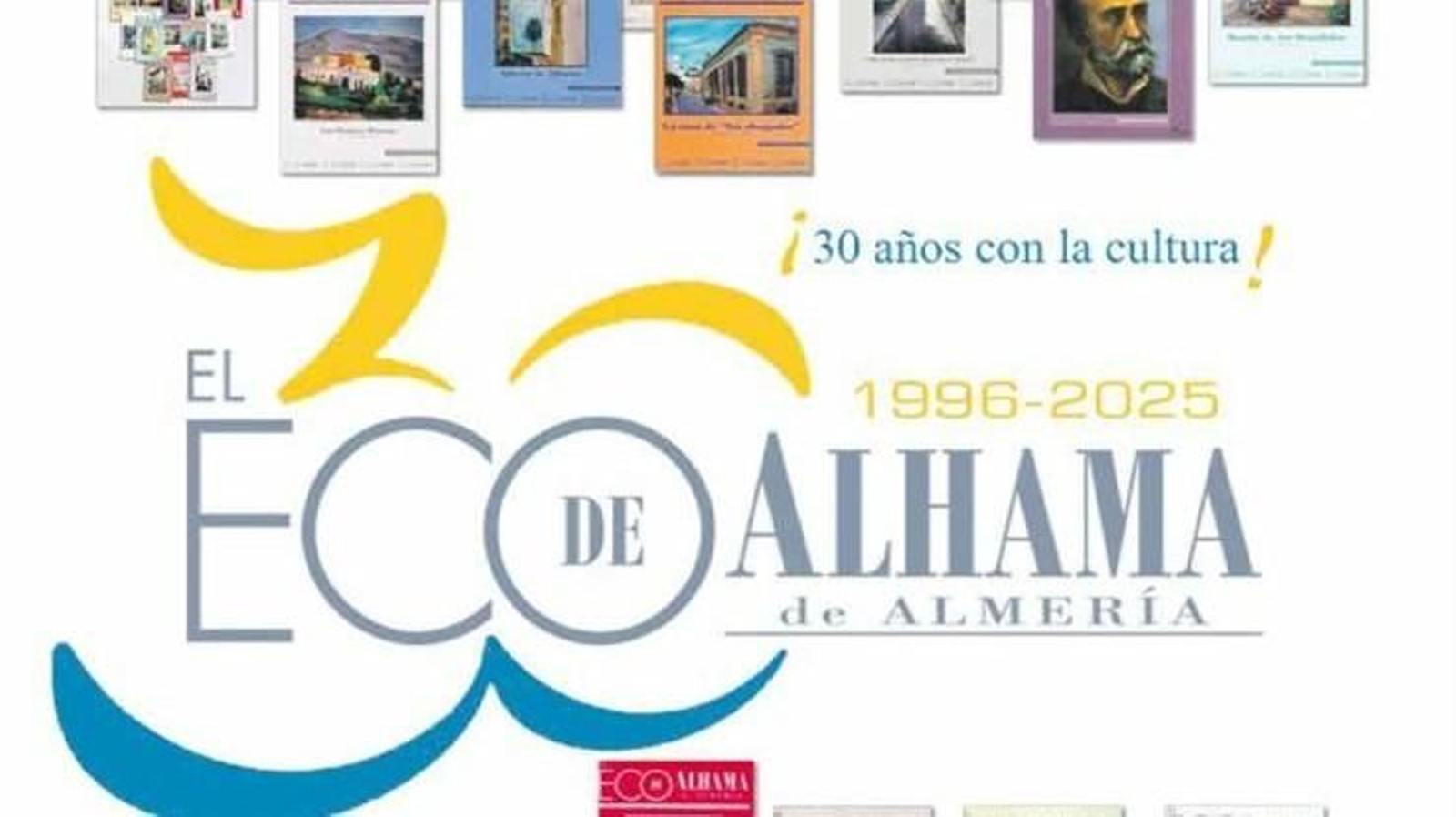 Cartel anunciador del 30 aniversario de El Eco de Alhama.