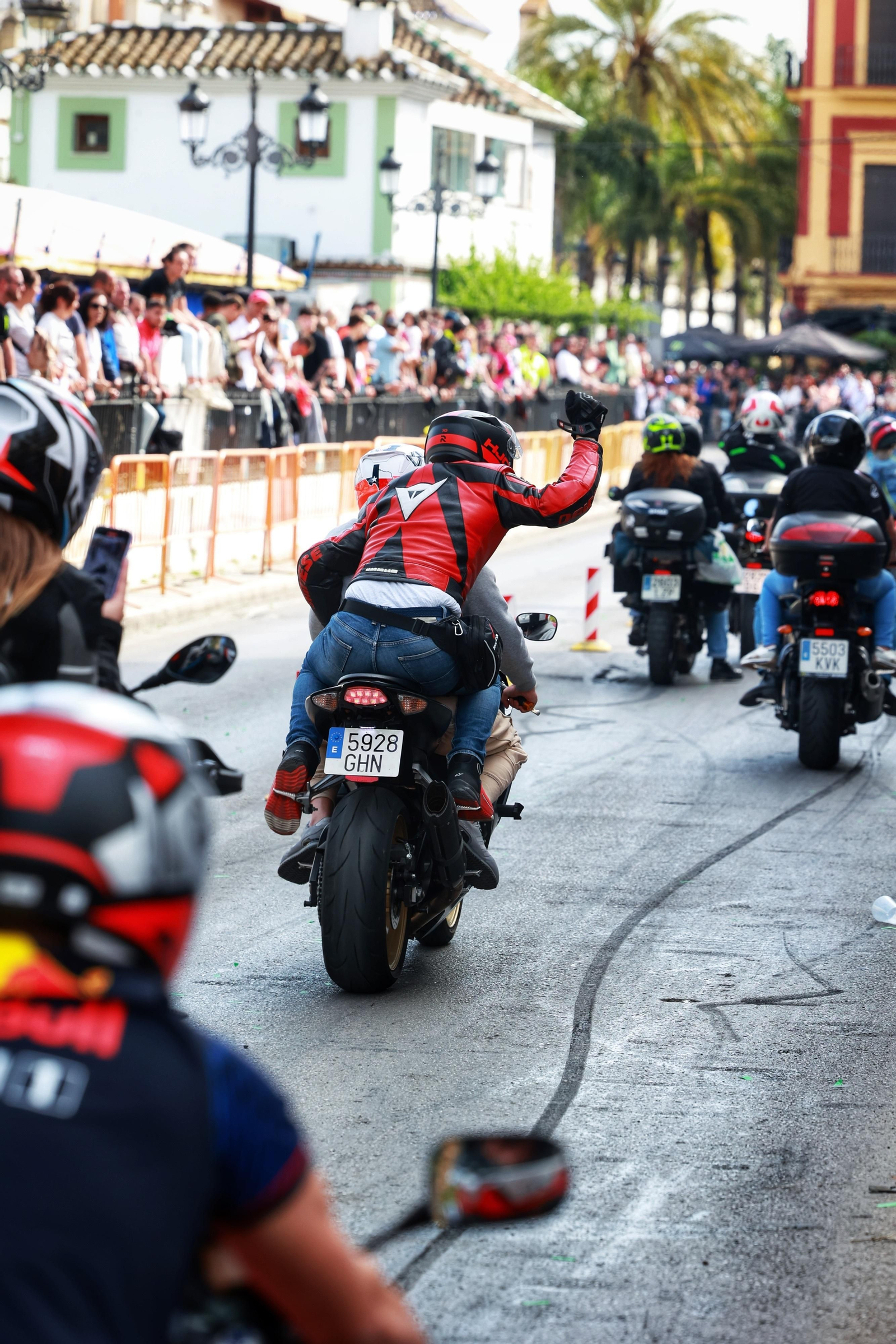 Las imágenes del viernes de Motorada en El Puerto por el Gran Premio de Motociclismo de Jerez 2024