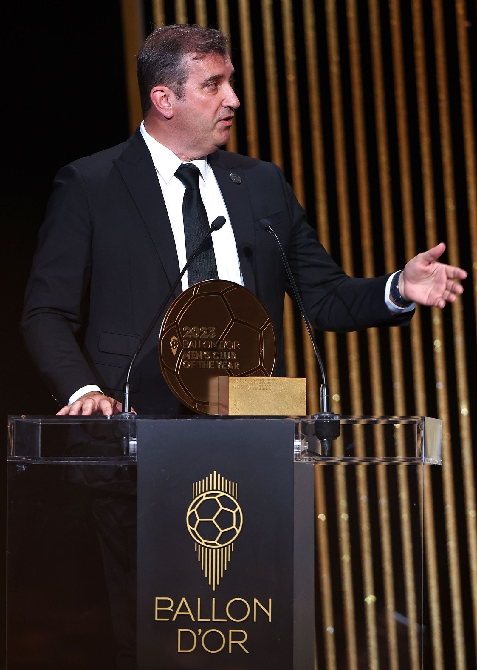 Las fotos del Balón de Oro