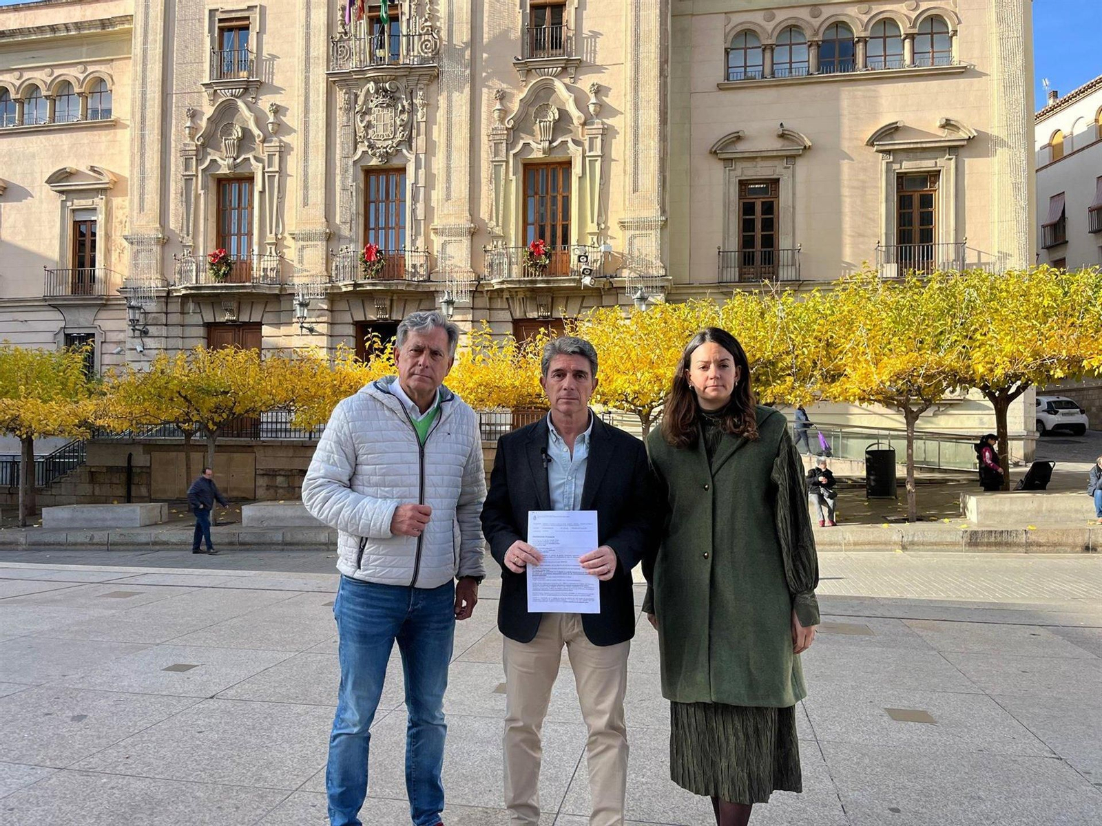 Antonio Losa, José María Álvarez y María Segovia.