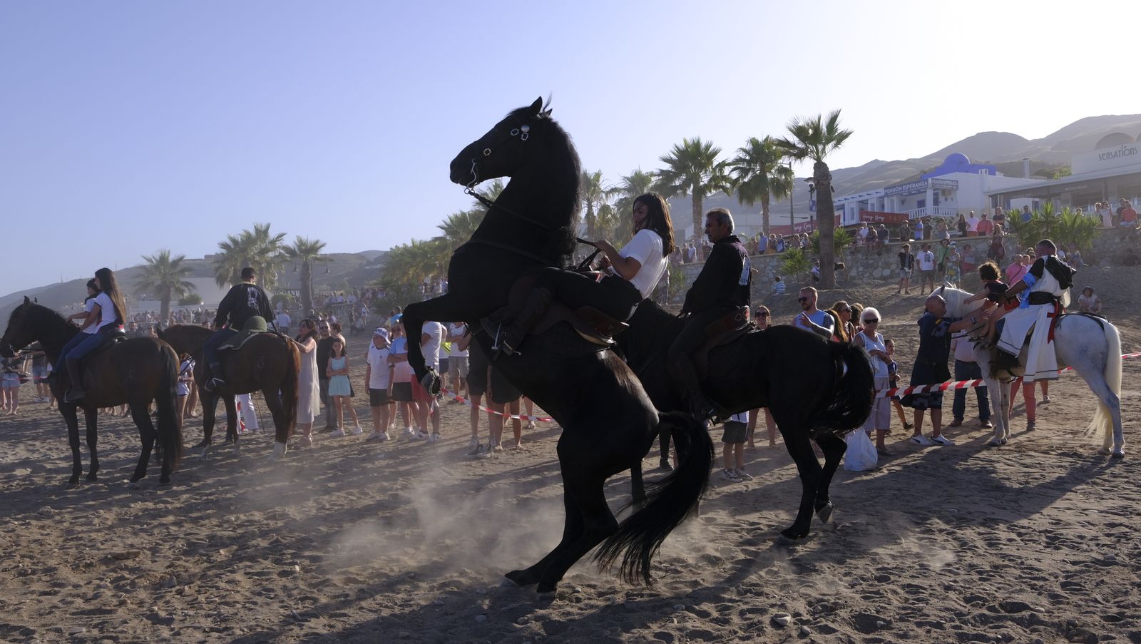 Imágenes del Torneo Medieval en la Playa del Lance. Moros y Cristianos de Mojácar