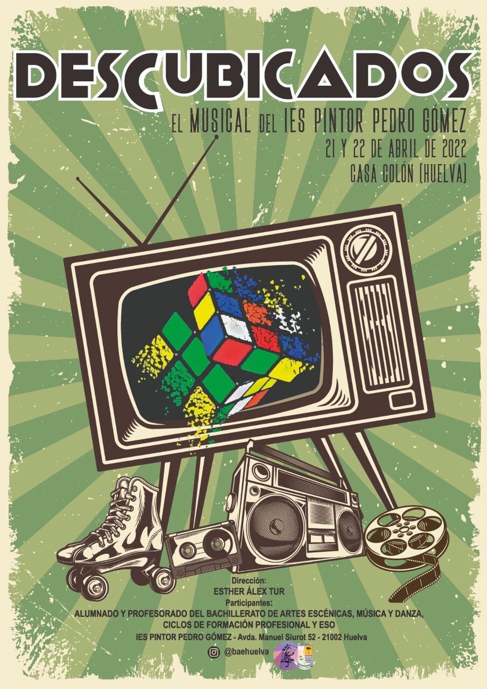 Cartel anunciador del espectáculo 'Descubicados'.