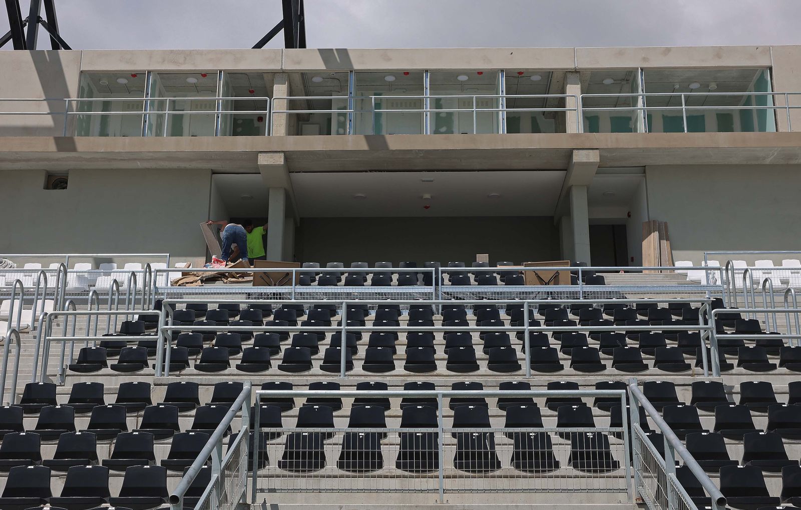 El estadio Ciudad de La Línea, en imágenes