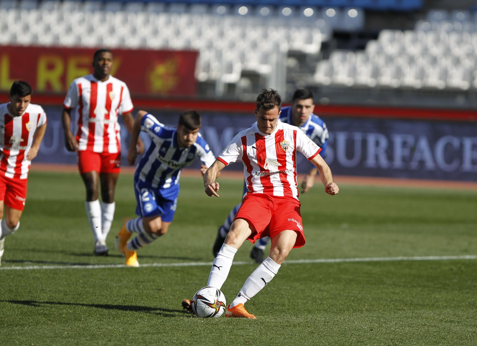 Fotogalería U.D. Almería-Deportivo Alavés. Copa del Rey