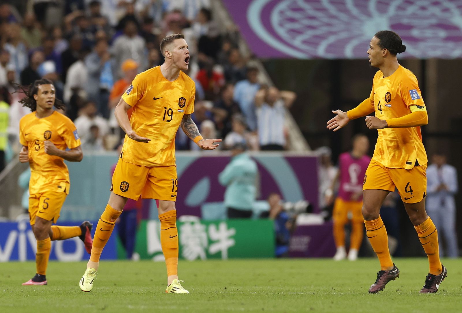 Las imágenes del Países Bajos - Argentina en los cuartos de final del Mundial de Qatar