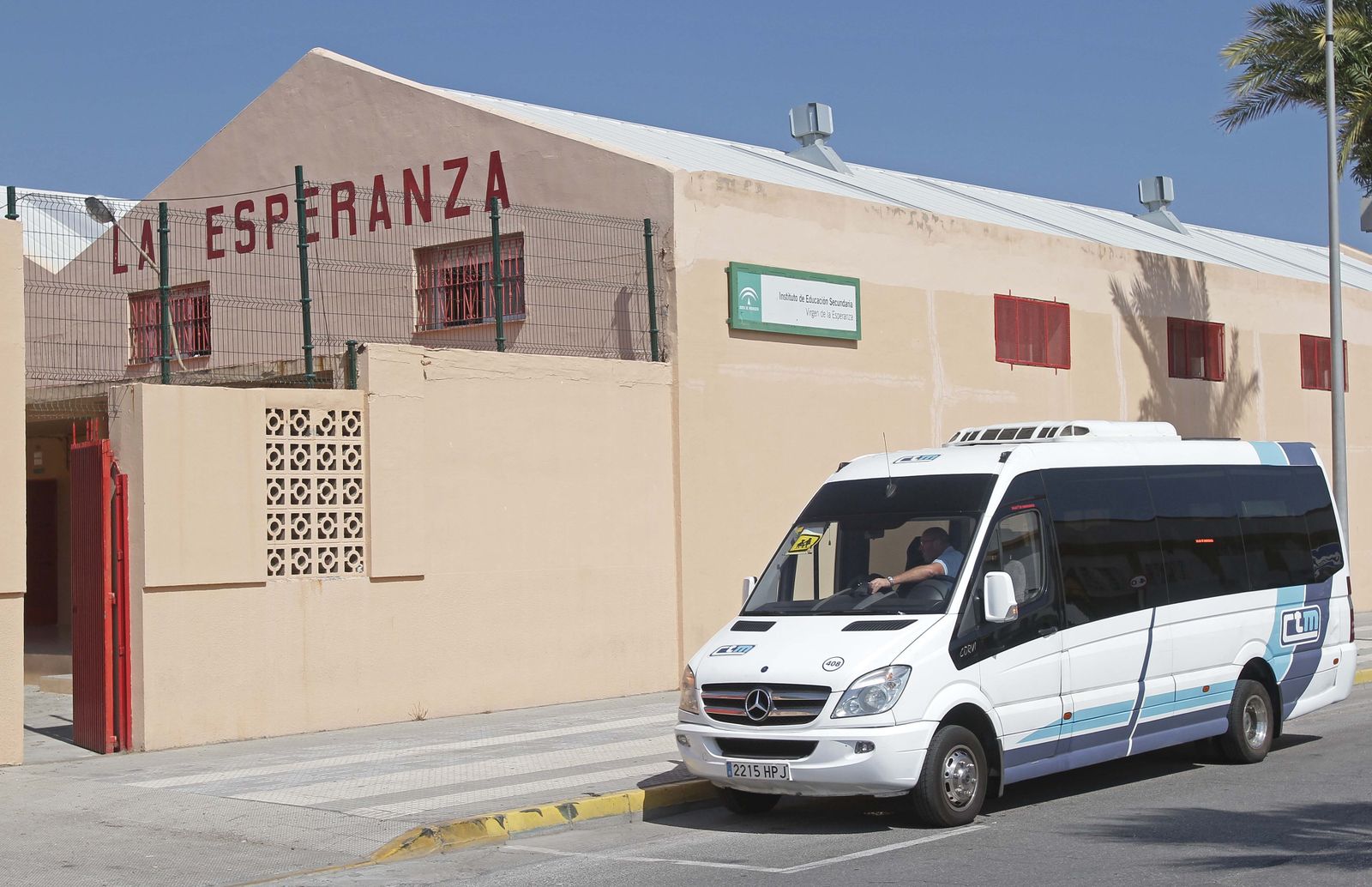 El IES Virgen de la Esperanza de La Línea.