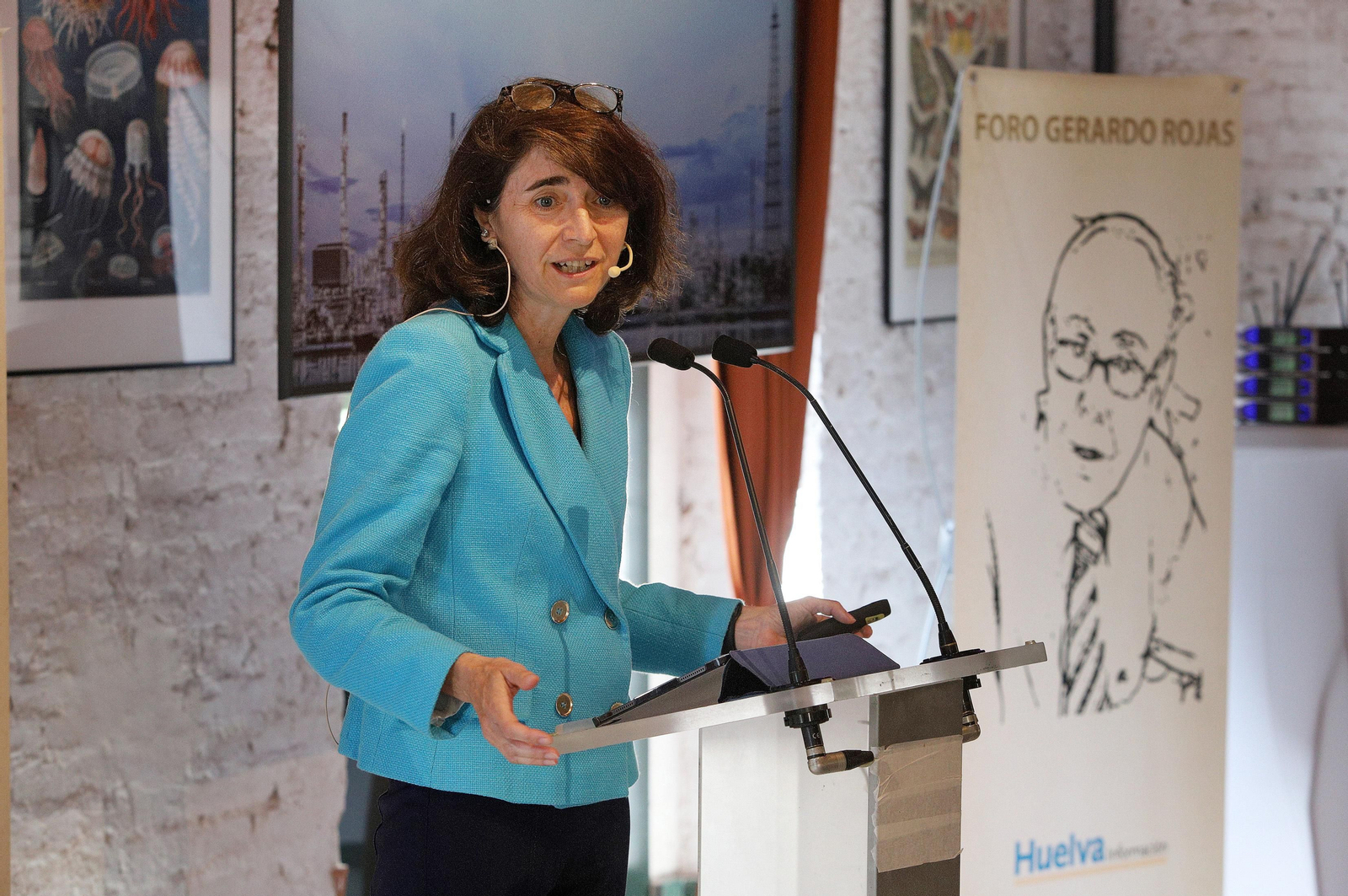 Imágenes del Foro Gerardo Rojas con Teresa Rasero como conferenciante