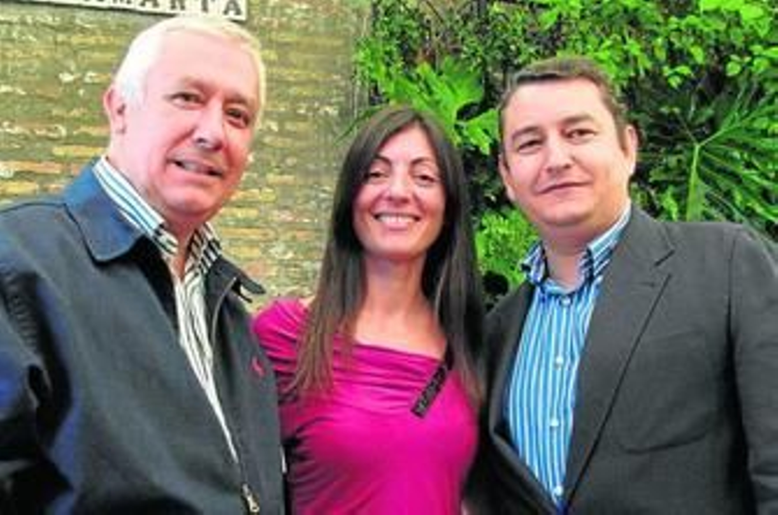 El diputado José Luis Rodríguez y Carlos del Barco, consejero audiovisual de Andalucía.