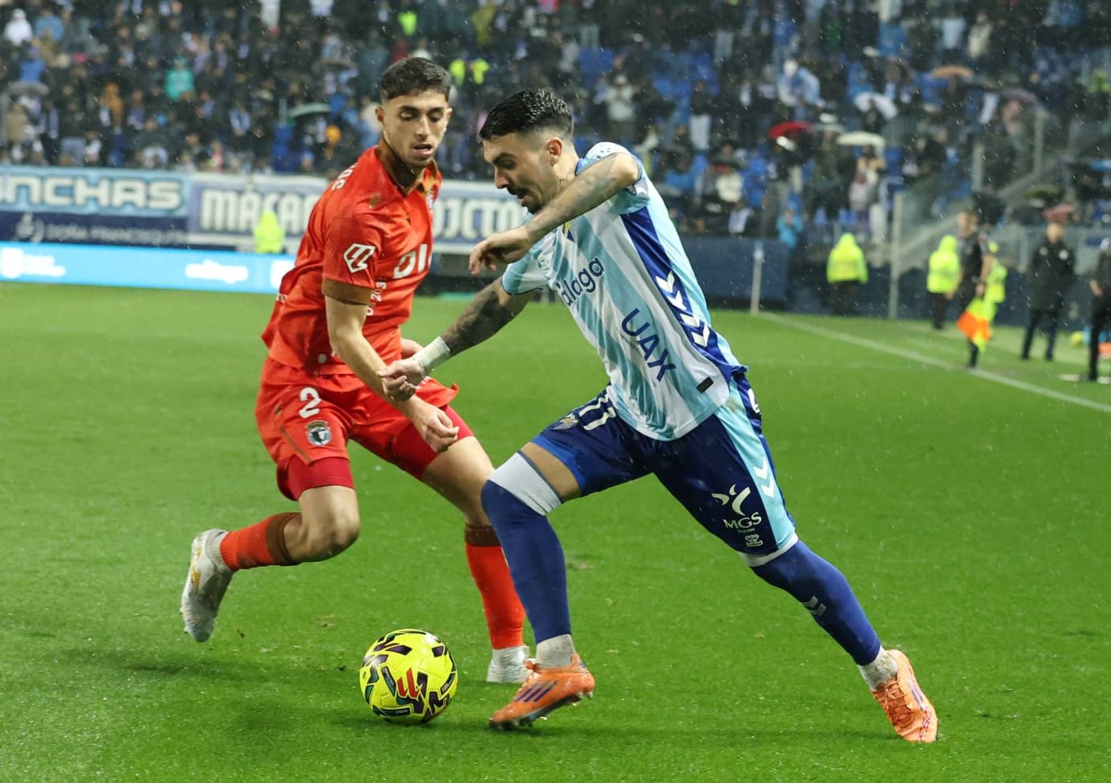 Las fotos del Málaga CF-Burgos
