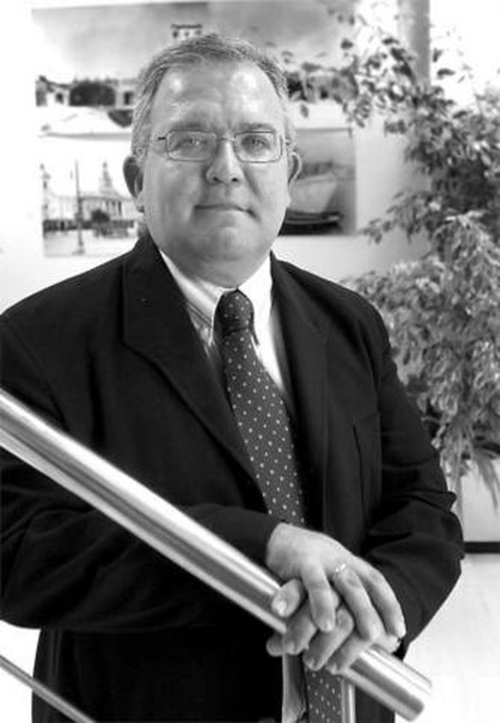 El comisario de Borriquita, Juan José Pereira, ayer en el Diario.