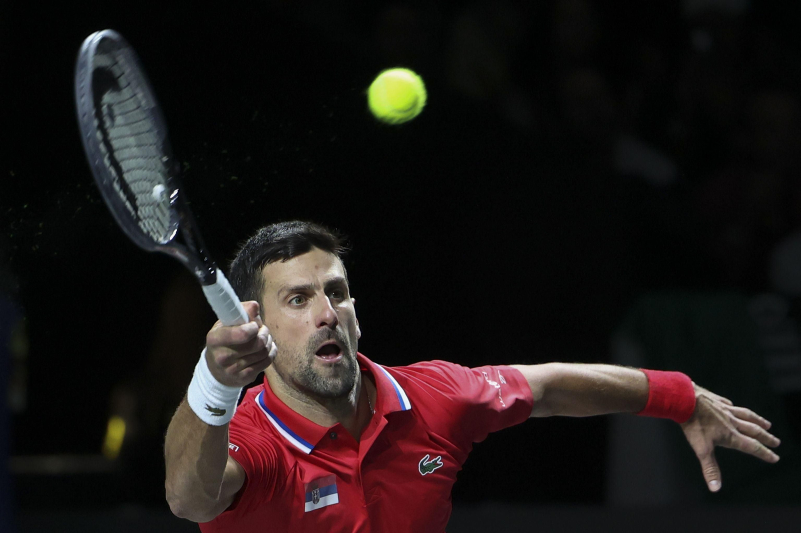Copa Davis en Málaga: Sinner - Djokovic, en fotos