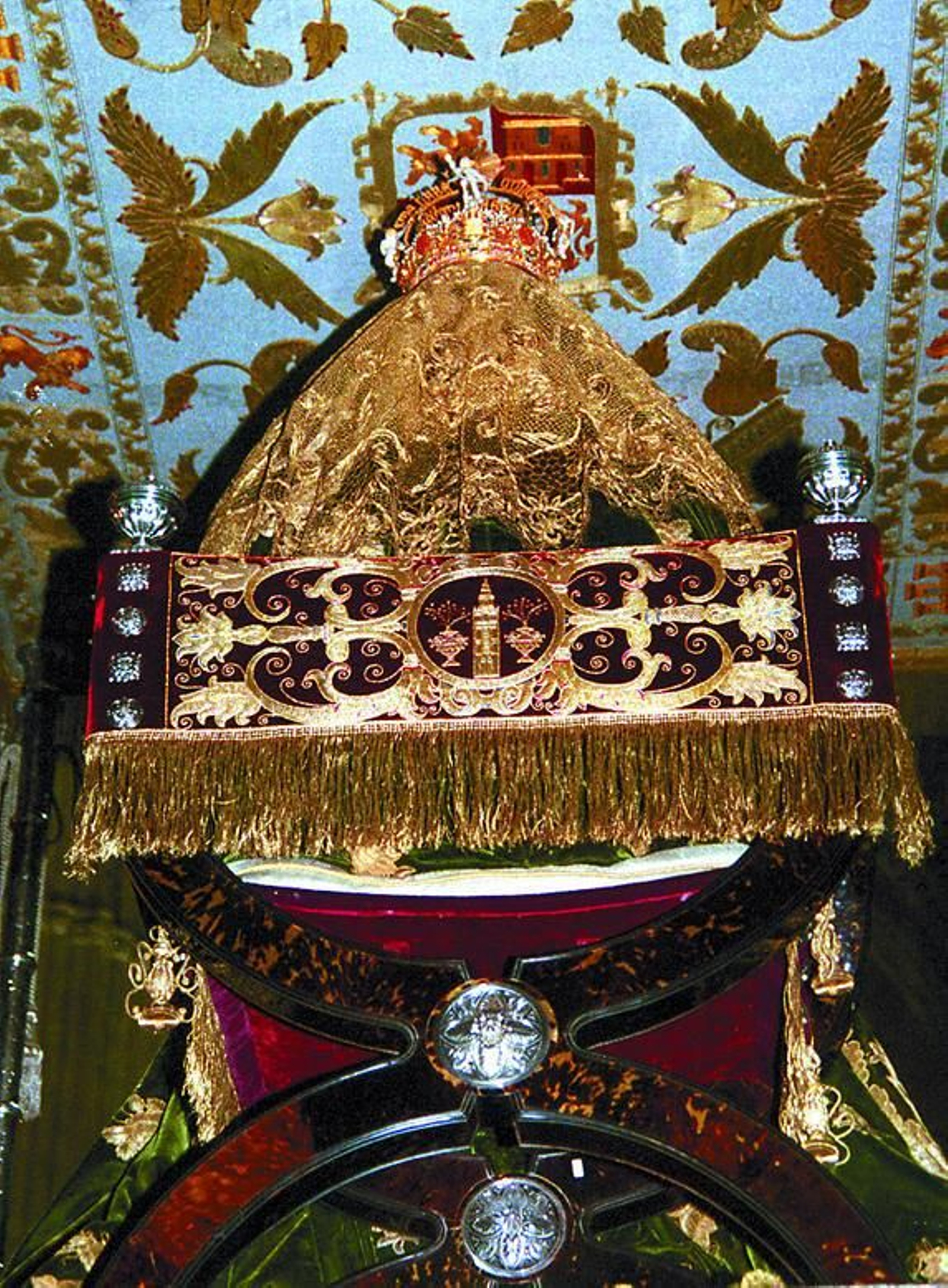 El sillón de la Patrona.