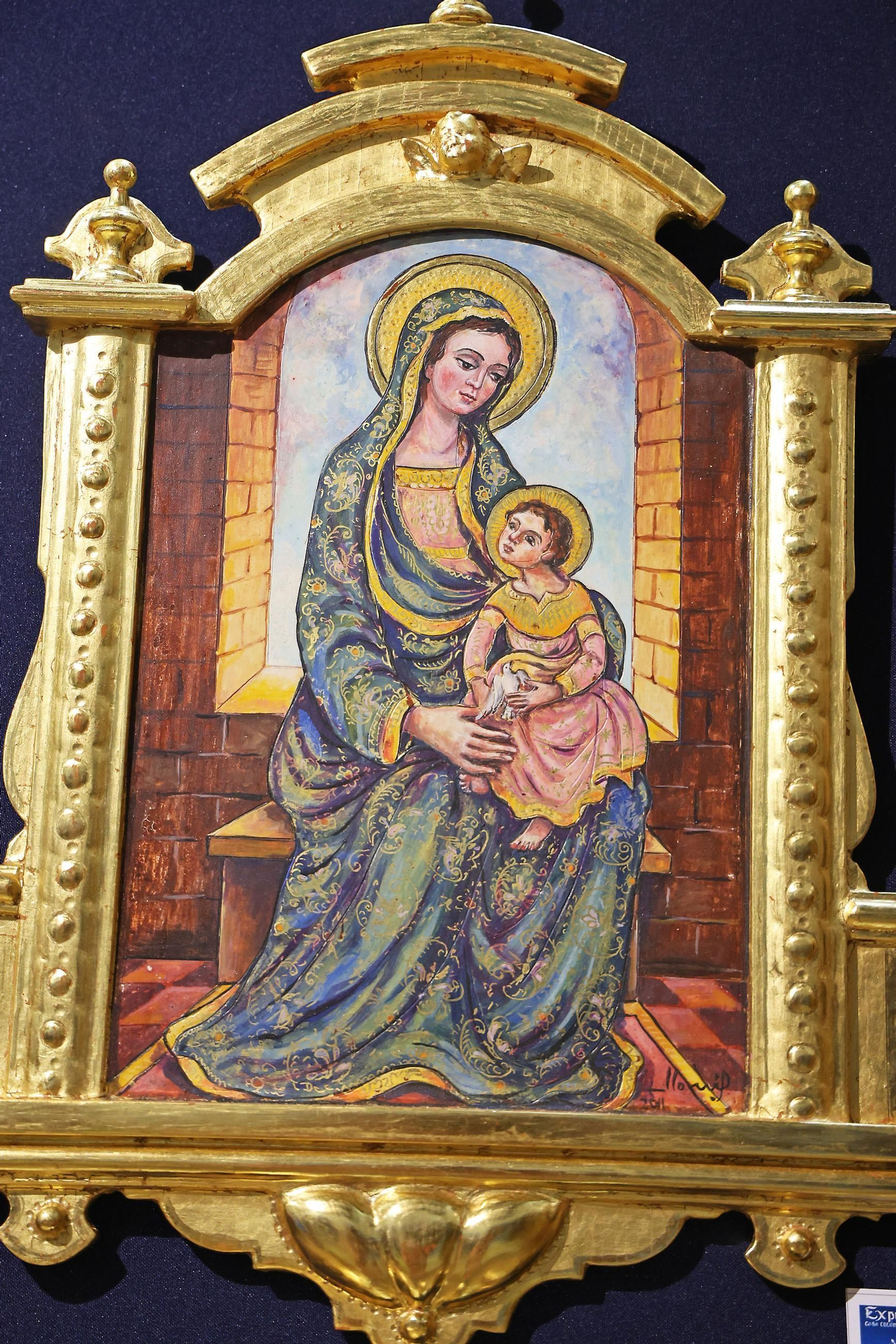 Imágenes de "Gratia Plena" exposición de Paco Llonís