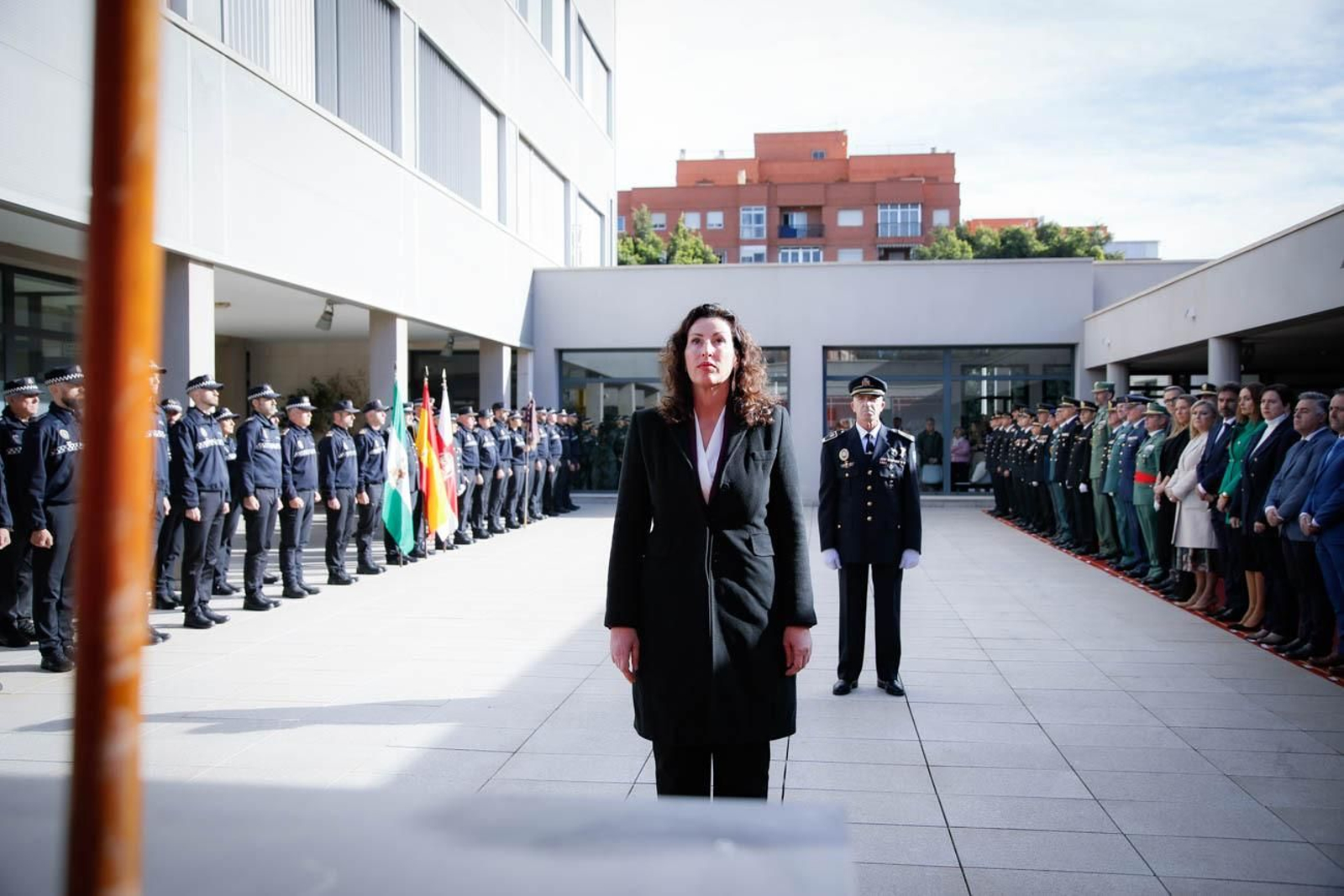 Las imágenes del la celebración de San Esteban en la Jefatura de la Policía Local