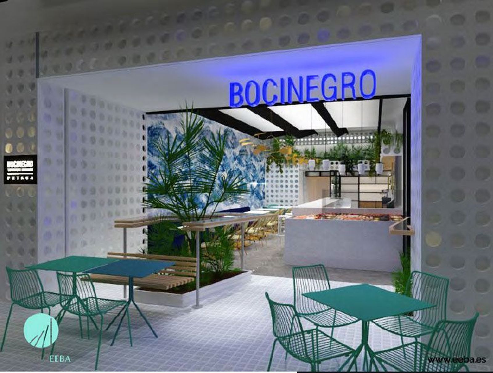 Una imagen del interior del nuevo restaurante, que quiere aportar garantía de calidad.