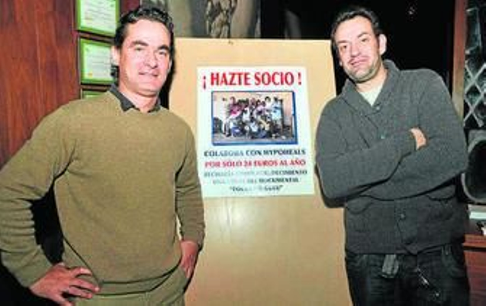 Borja Luque y Luis Arellano, ayer, durante la presentación. Borja Luque y Luis Arellano, ayer, durante la presentación.