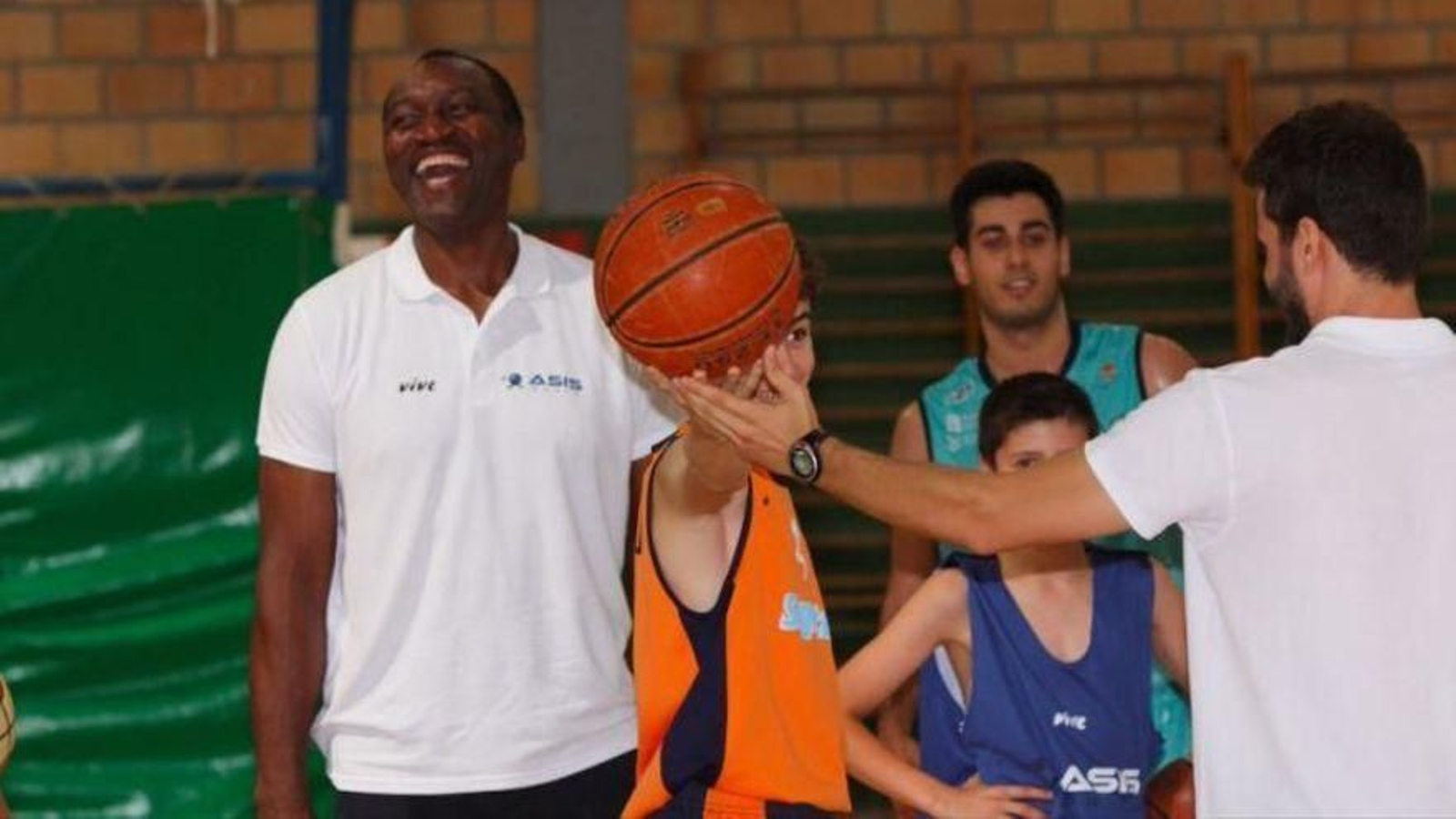 Anicet Lavodrama, en un entrenamiento.