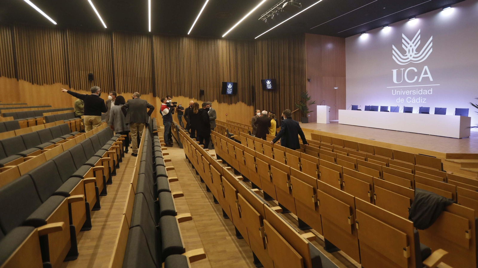 Las fotos del nuevo salón de actos de la Escuela Politécnica Superior de Algeciras