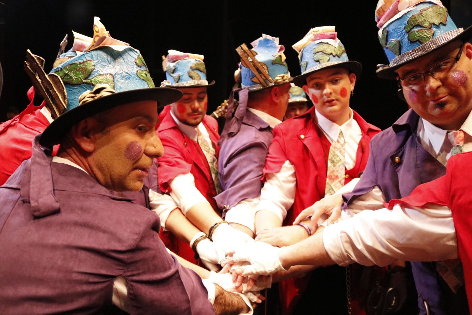Imágenes de la II Semifinal del Carnaval de la Concha Fina en La Línea