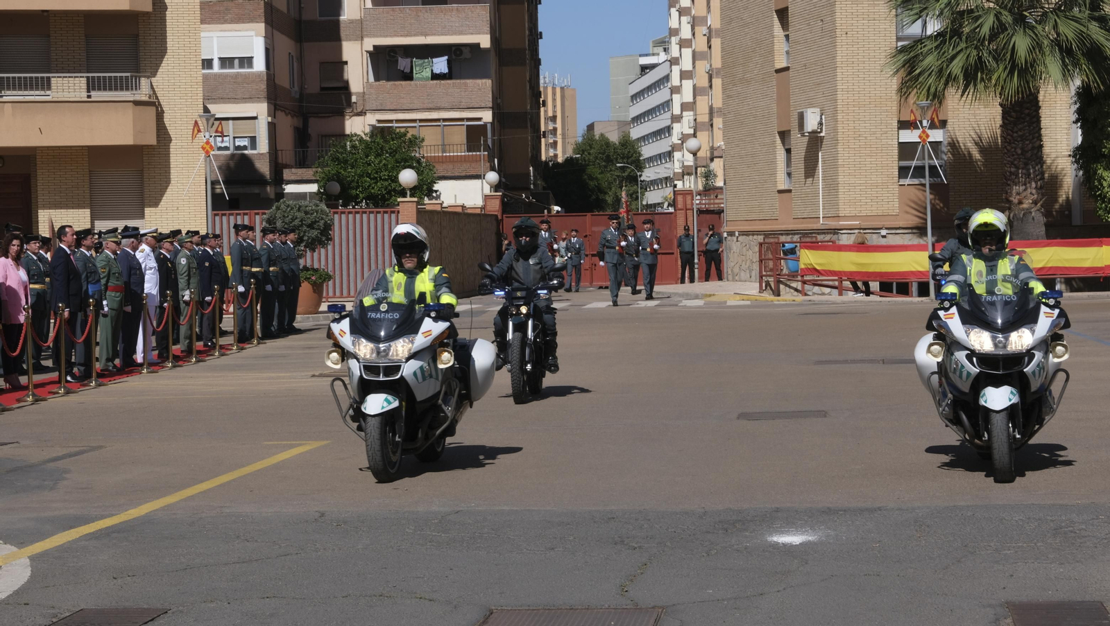 Imágenes de la celebración del 179 aniversario de la Guardia Civil, en la Comandancia de Almería