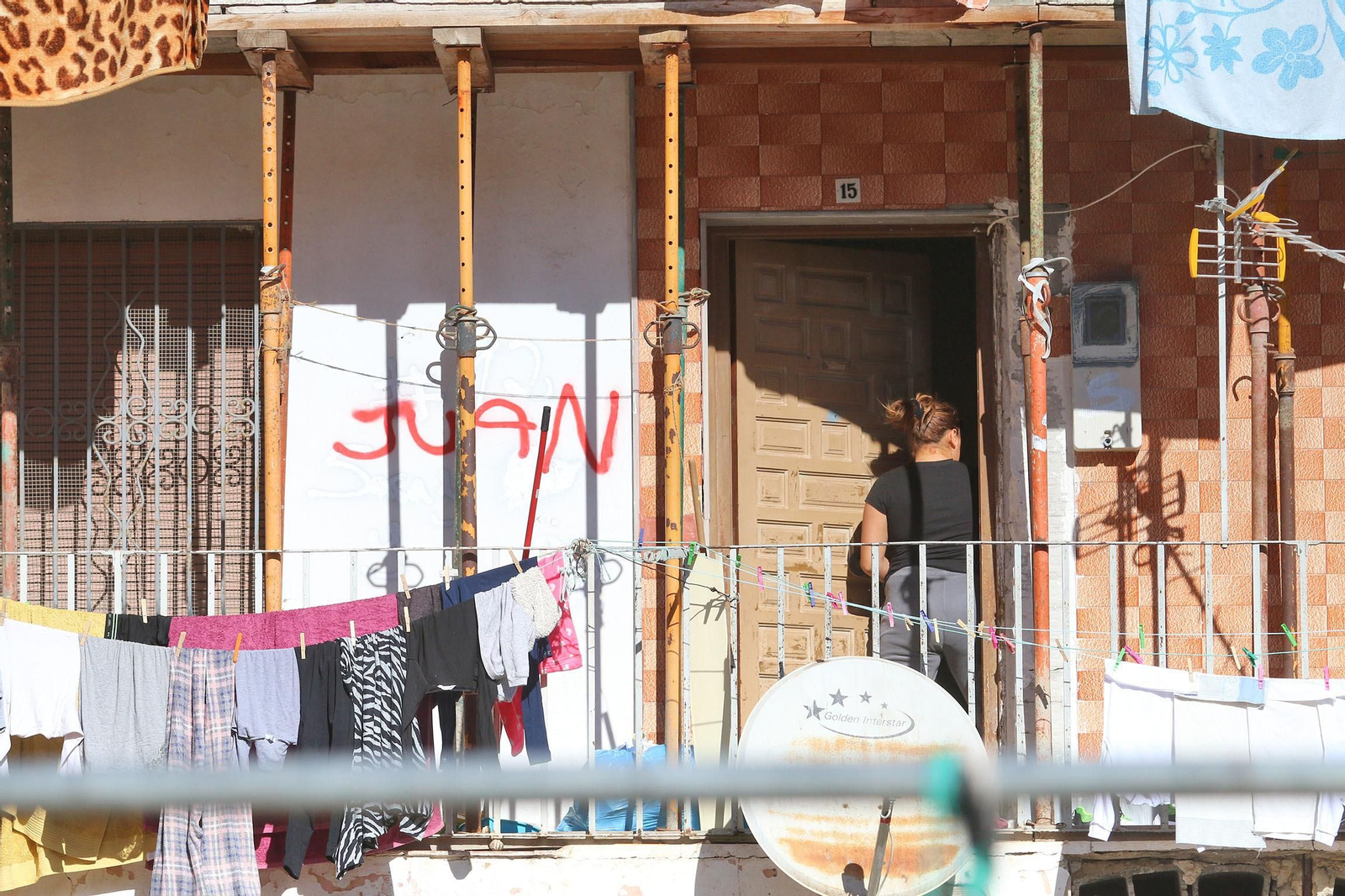 Una de las viviendas del edificio El Patio en el barrio de Pescadería Una de las viviendas del edificio El Patio en el barrio de Pescadería
