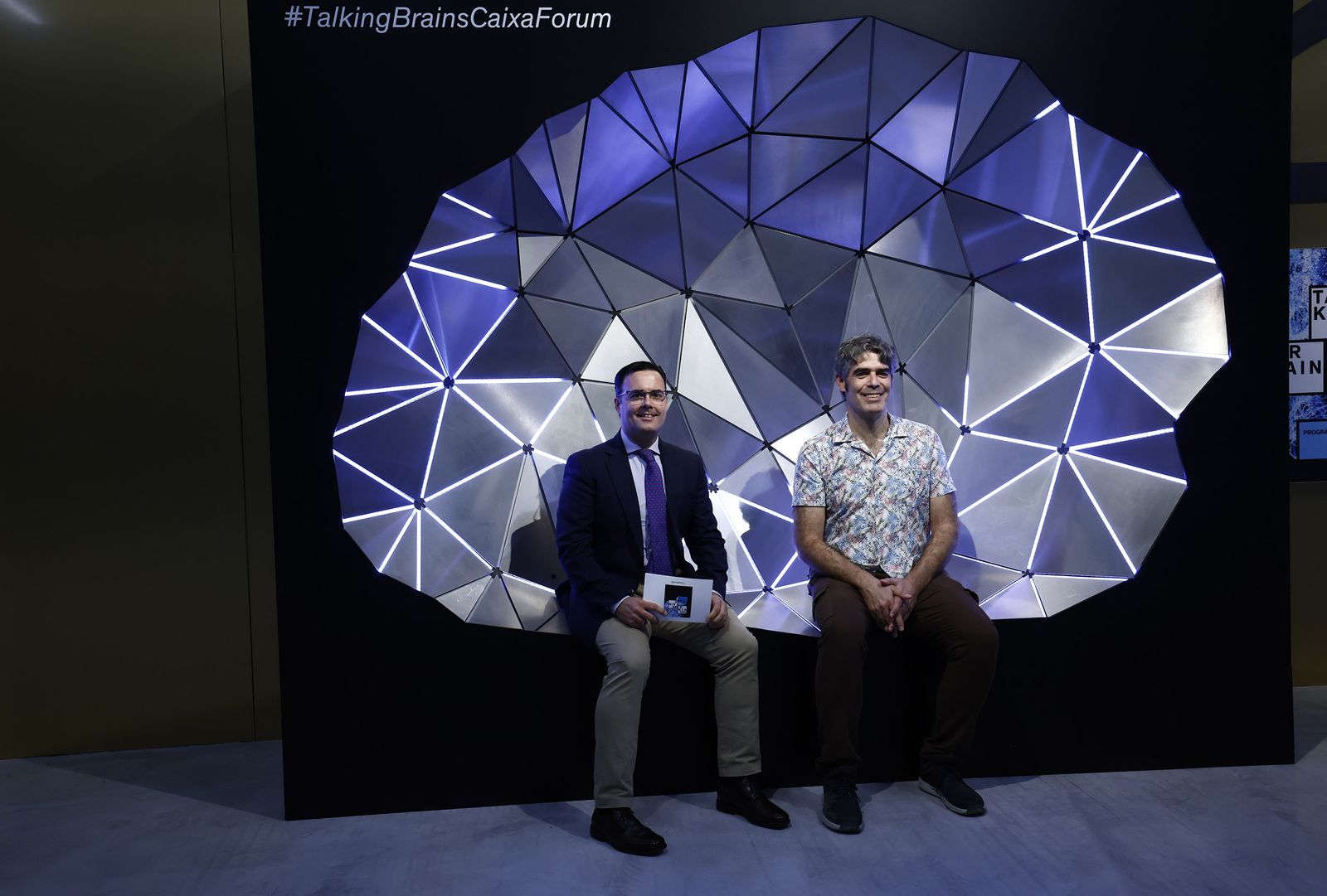 Las imágenes de la exposición interactiva “Talking Brains”