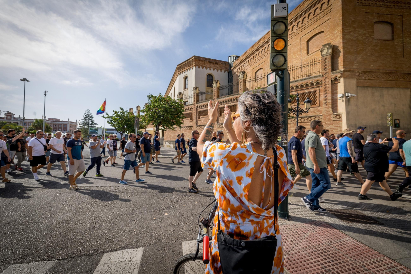 Las imágenes de las protestas de la huelga del metal en Cádiz de este viernes 27 de junio
