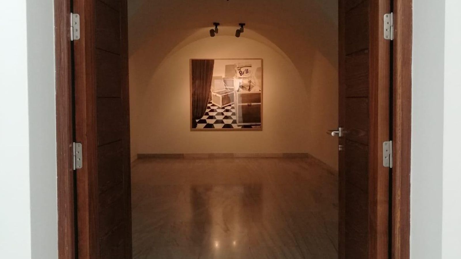 Una de las obras de la muestra.