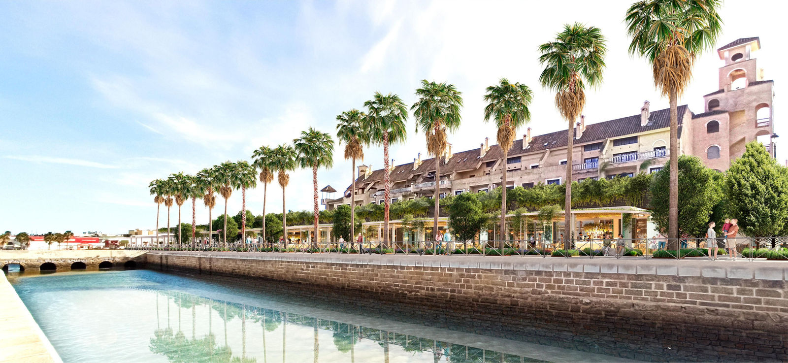 Así será el nuevo bulevar gastronómico de Bahía Sur