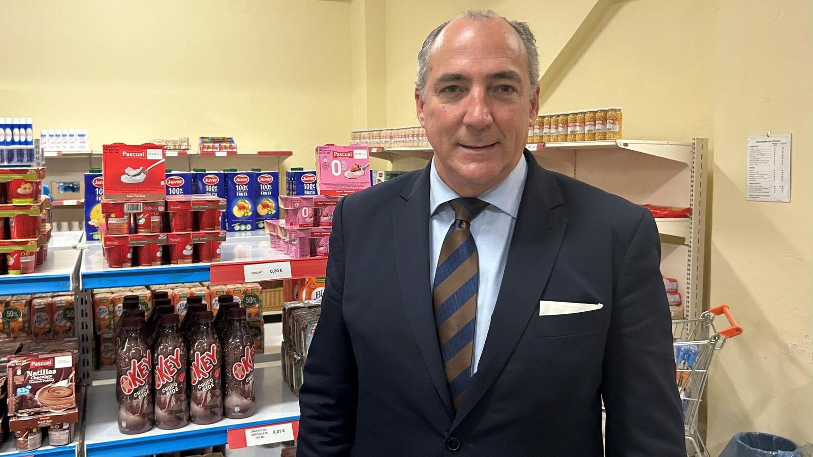 E- presidente dela Fundación Benéfico-Asistencial, José Luis Caballero.