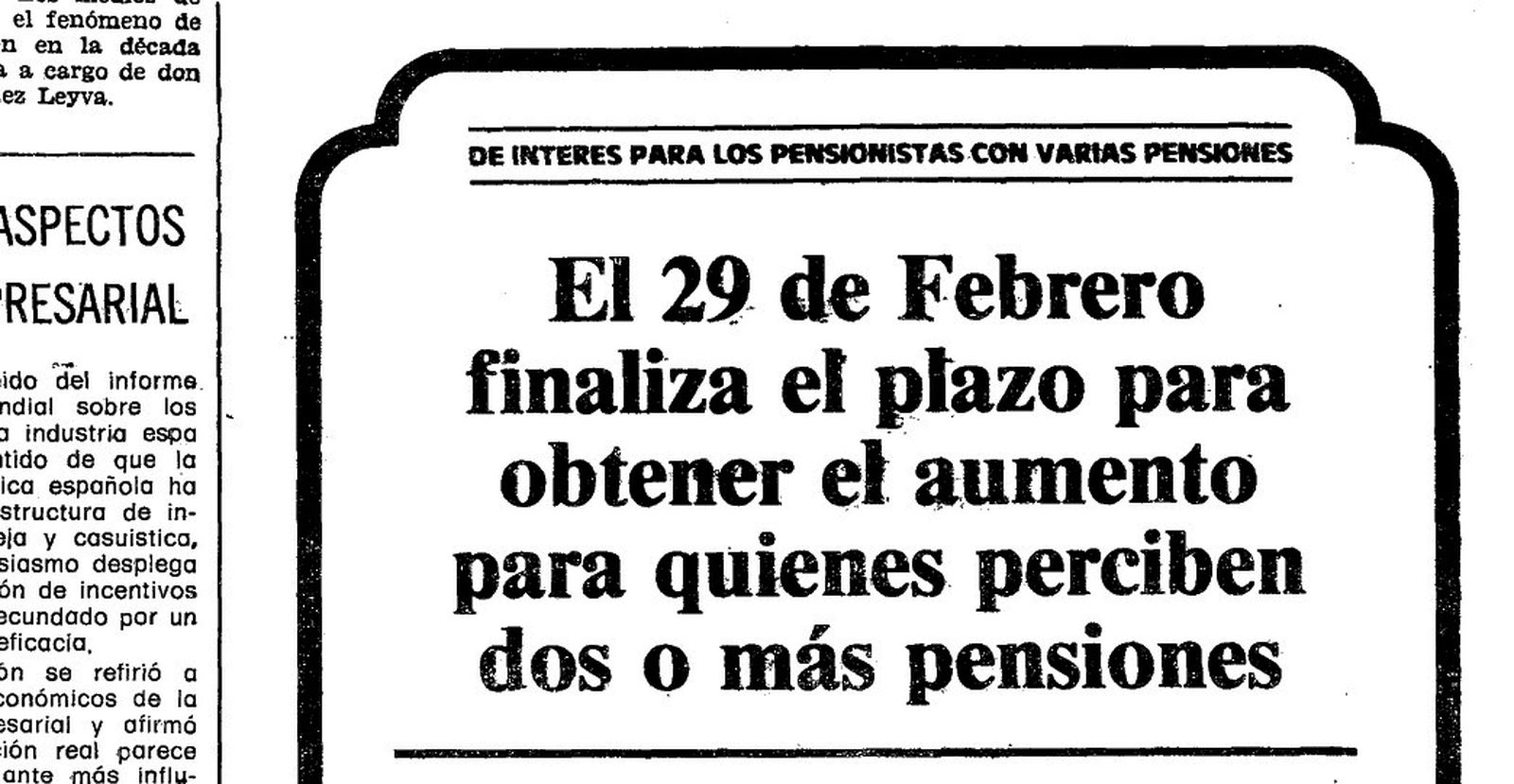 La Almería peculiar de los 29 de febrero