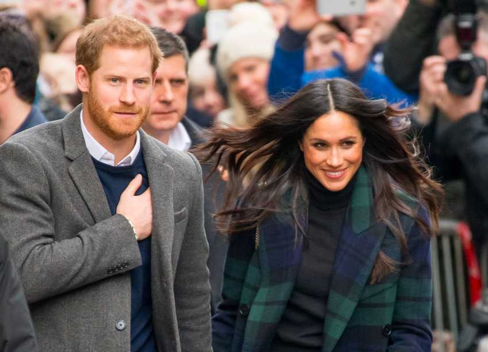 El príncipe Enrique y Meghan Markle, en uno de sus últimas apariciones públicas.